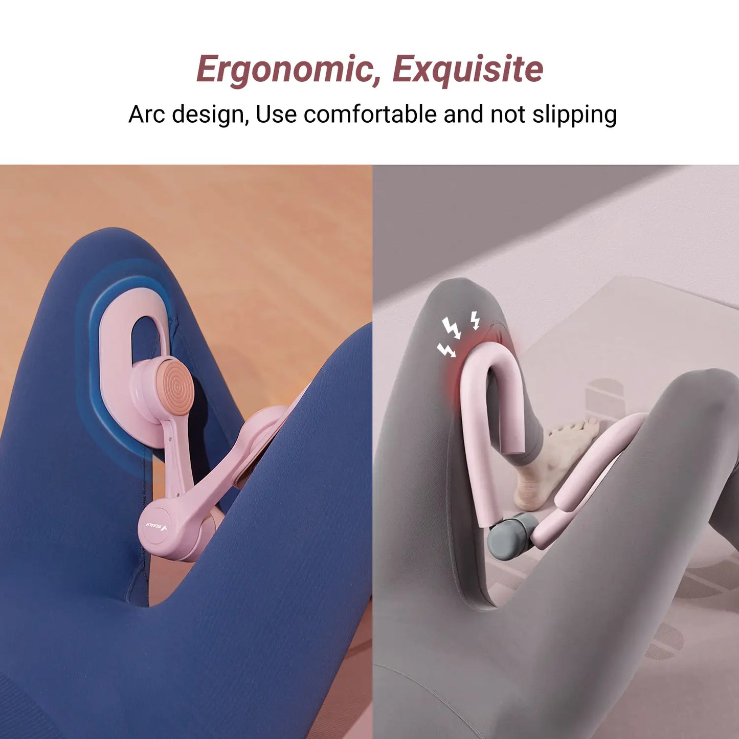 Merach Thigh Trainer Home Fitness Equipment for Inner Thigh, Legs, Arms, Arm Trimmers Optional Versions: Standard, Strap, Smart Counter Blue Backtoschool