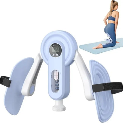 Merach Thigh Trainer Home Fitness Equipment for Inner Thigh, Legs, Arms, Arm Trimmers Optional Versions: Standard, Strap, Smart Counter Blue Backtoschool